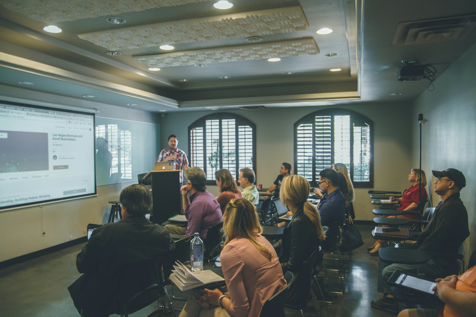 Training hall during a PrimeXei Institute session